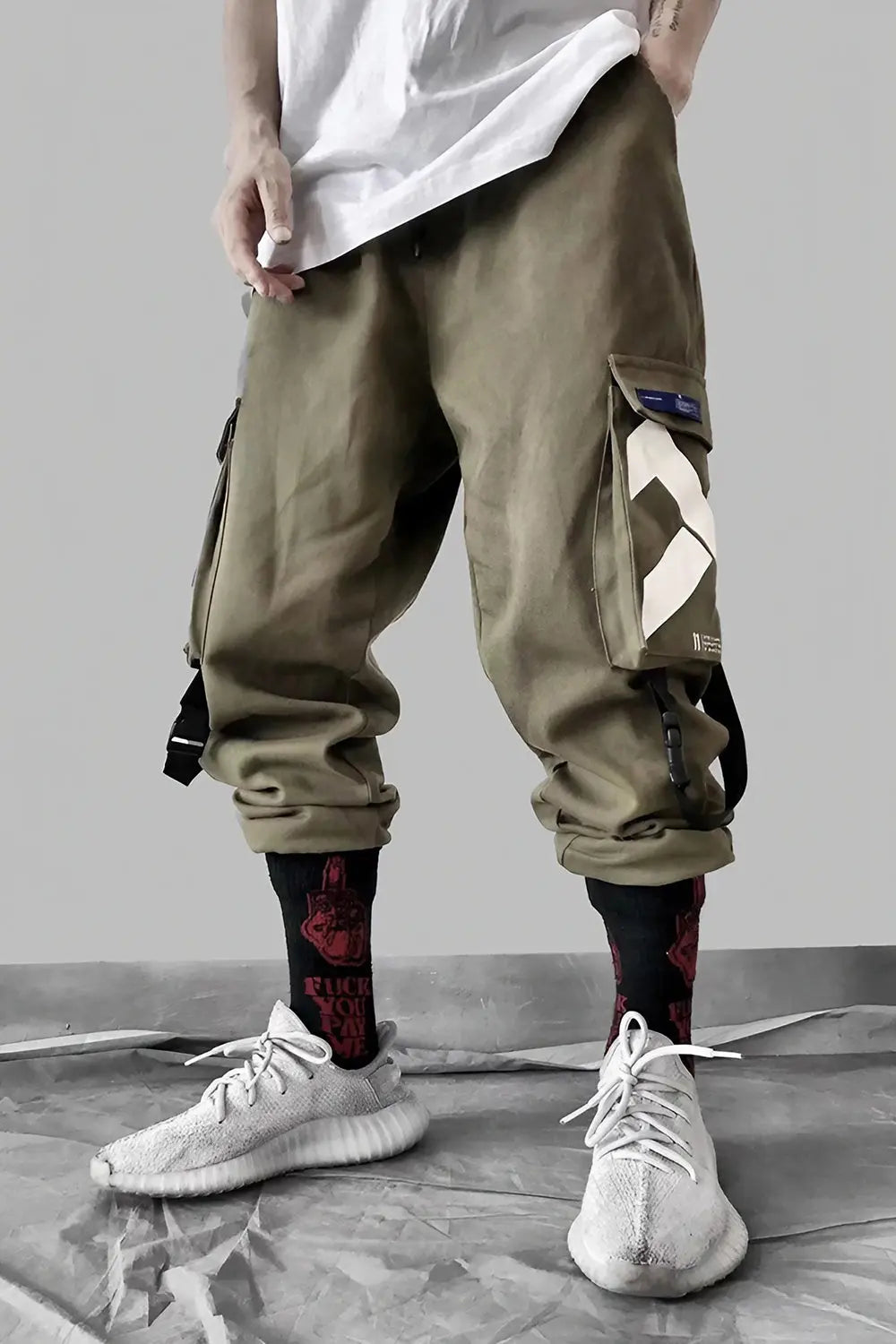 Cargo Pants - Army Green - Strange Clothes