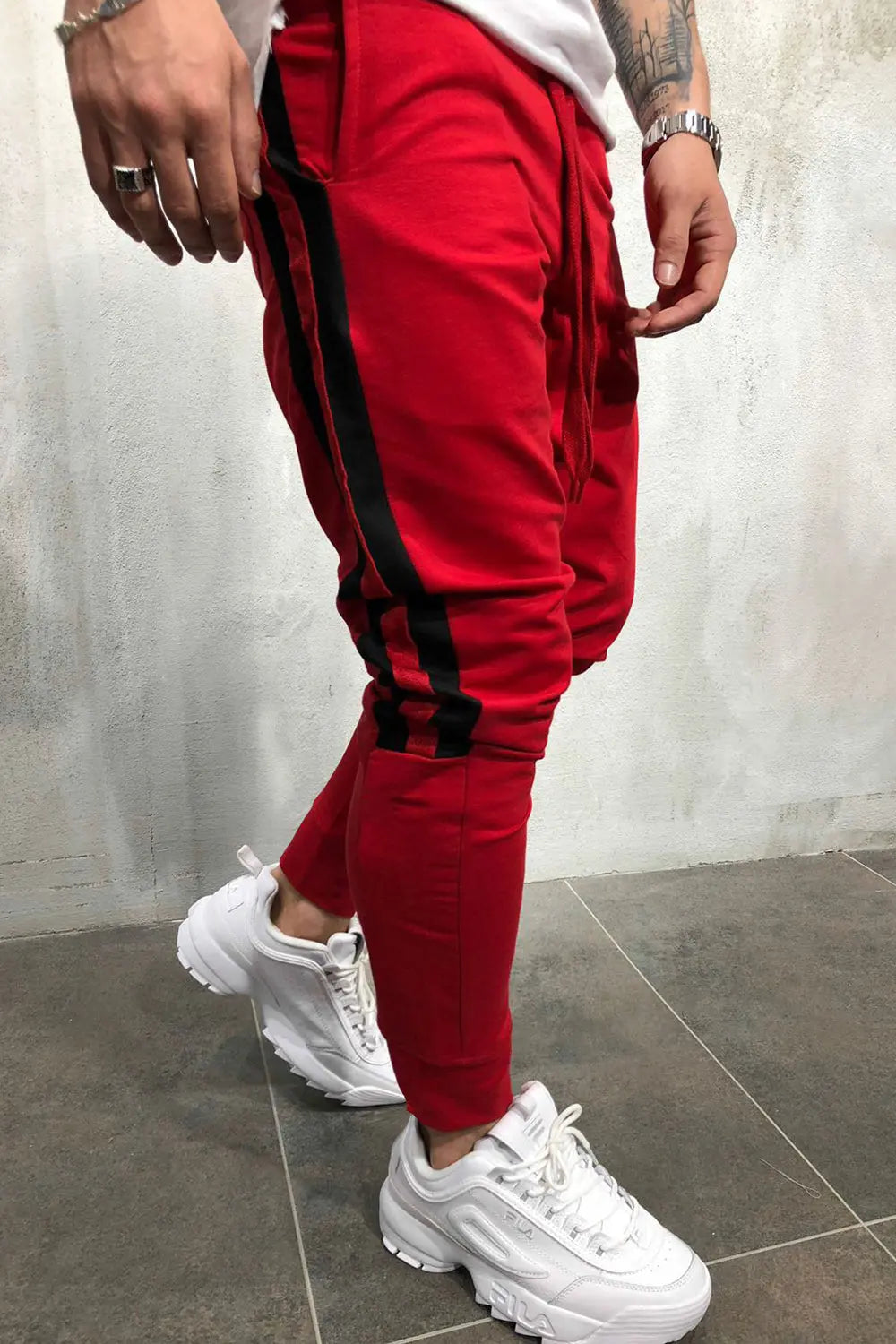 Fitness Trousers - Red - Strange Clothes