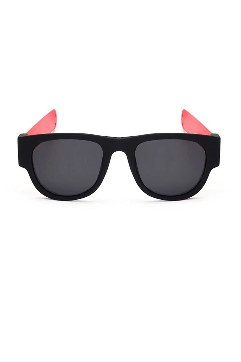 Foldable Sports Sunglasses - Red - Strange Clothes