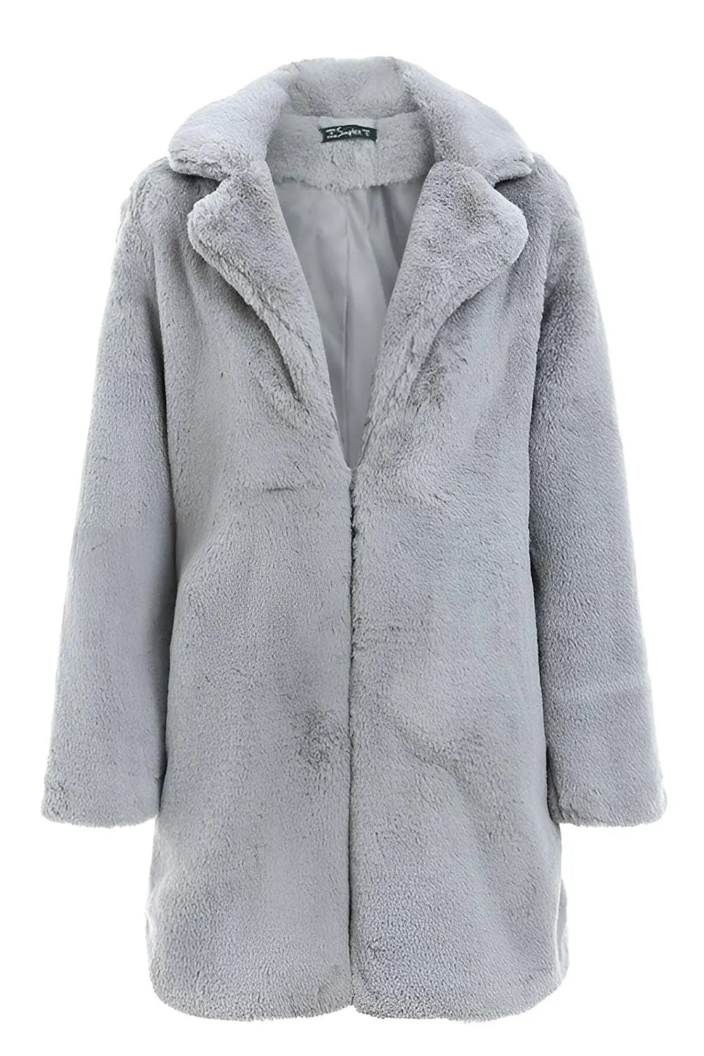 Fur Coat Streetwear - Gray - Strange Clothes
