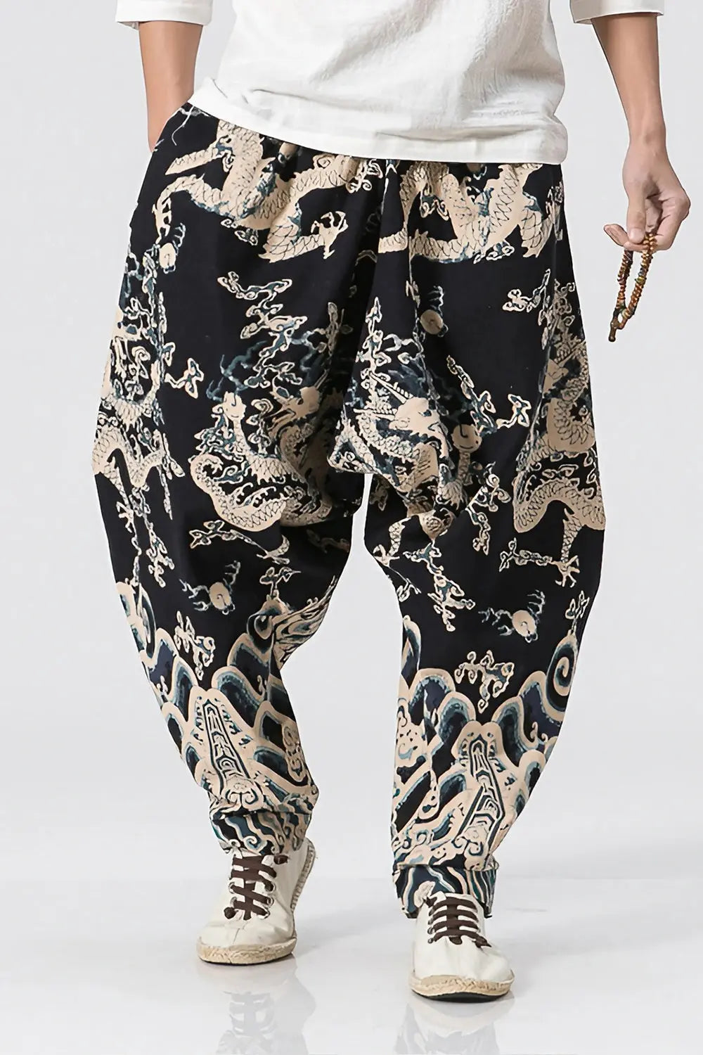 Hip Hop Dragon  Loose Trousers - Pattern - Strange Clothes