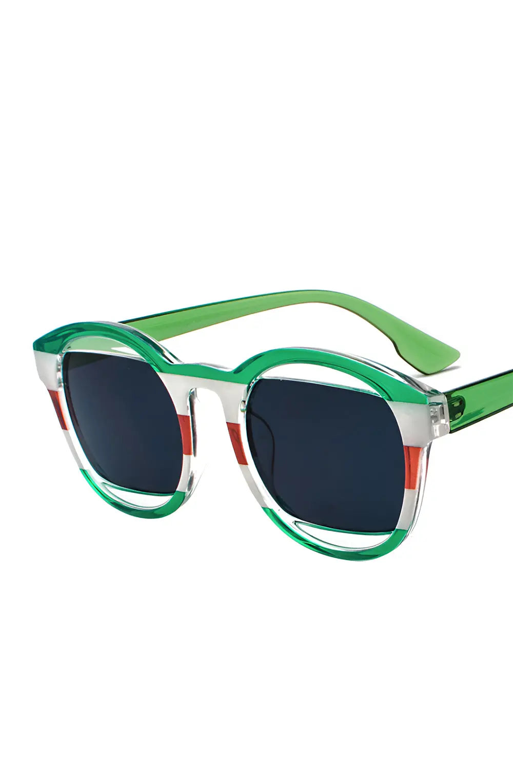 Multicolored Sunglasses - Green - Strange Clothes