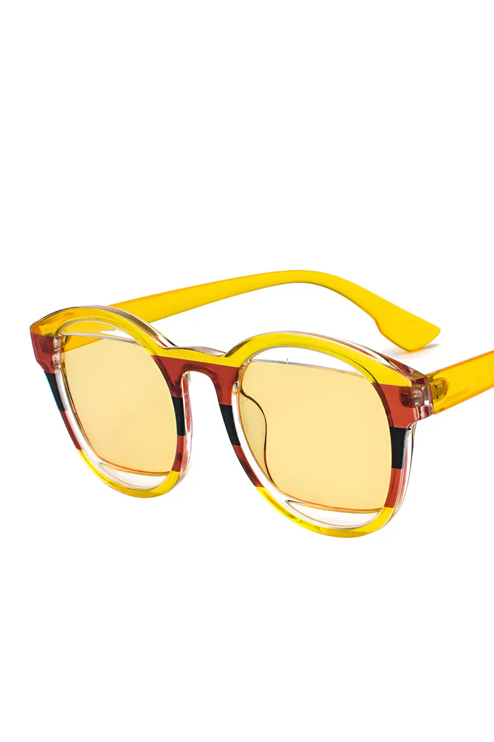 Multicolored Sunglasses - Yellow - Strange Clothes