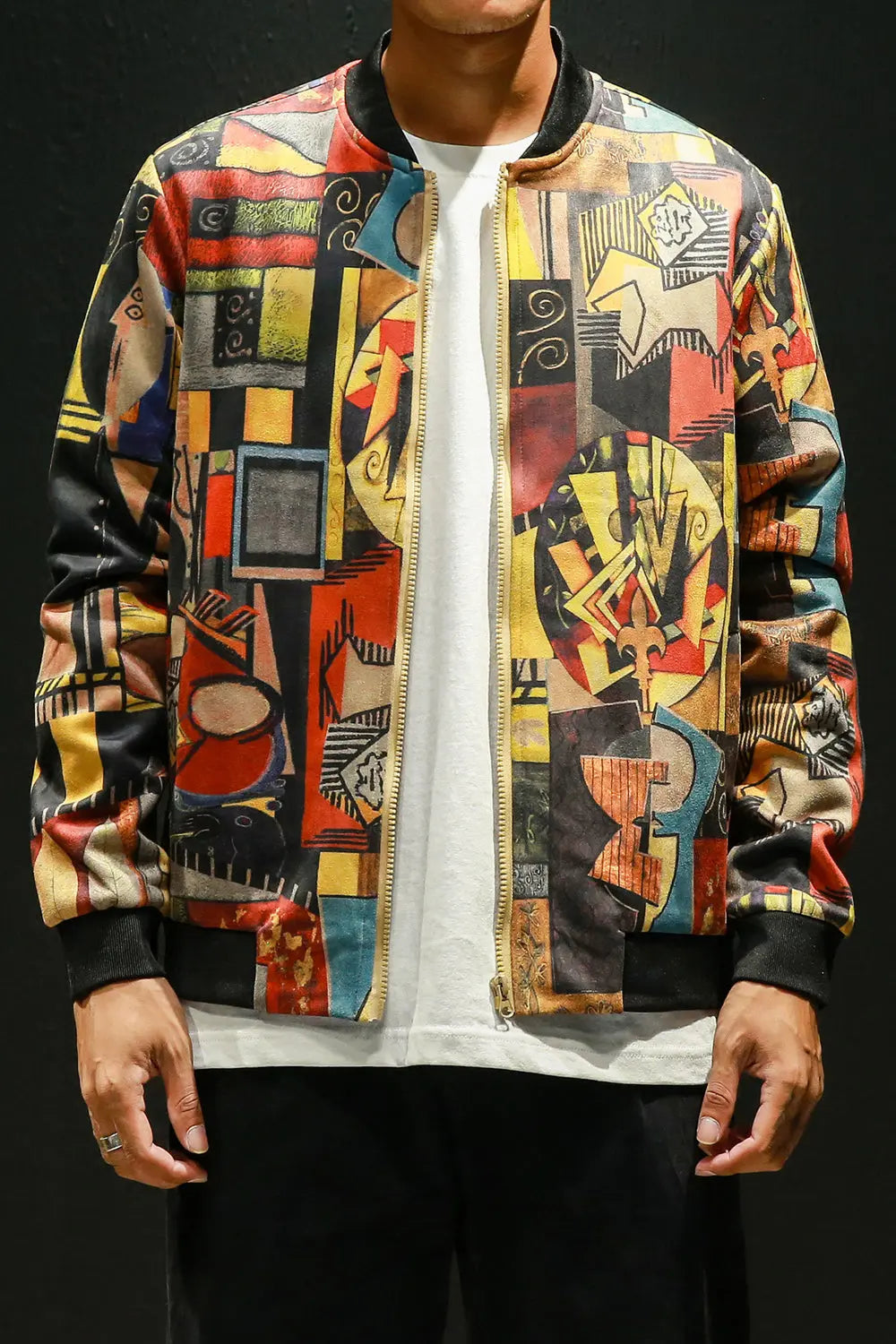Painting Jacket - Cubism Art - Strange Clothes