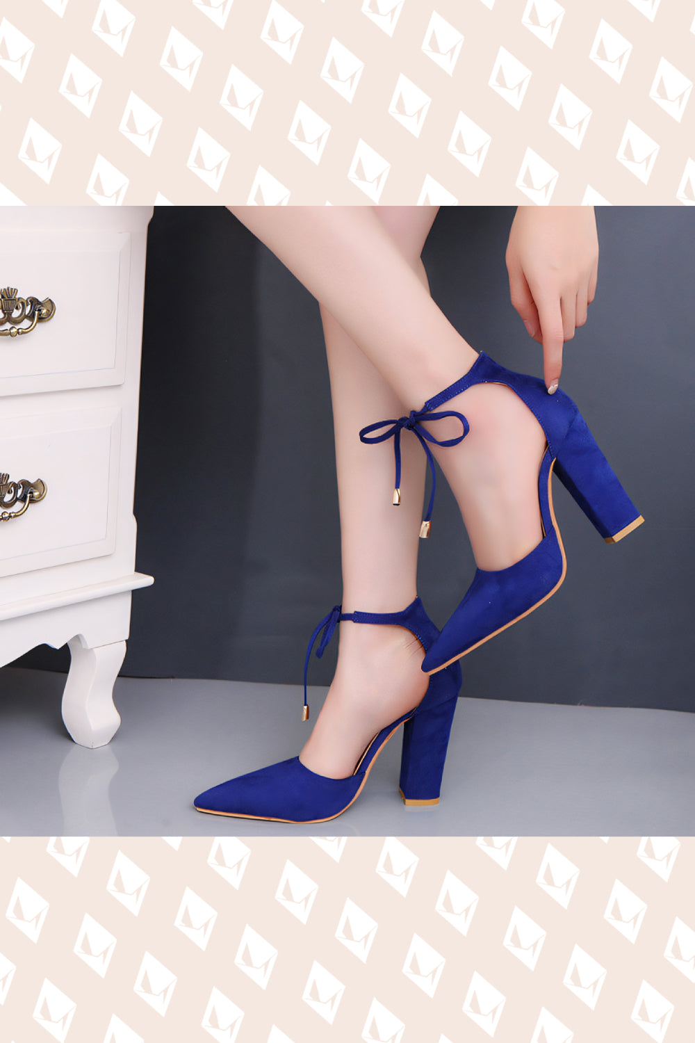 Simply Refined Heels - Blue - Strange Clothes