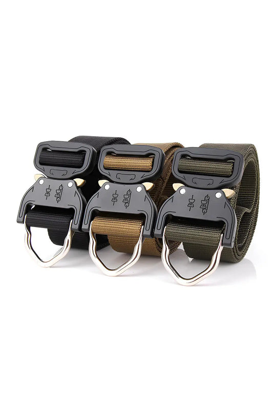 Tactical Belt - Black - Brown - Army Green - Strange Clothes