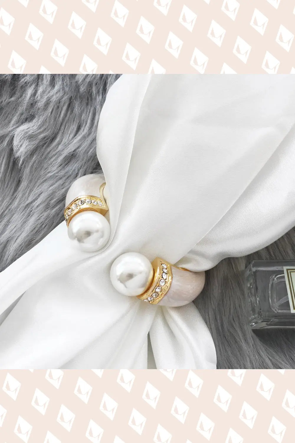 Vintage Mother-Of-Pearl Glaze Bracelet - Pearl - Strange Clothes