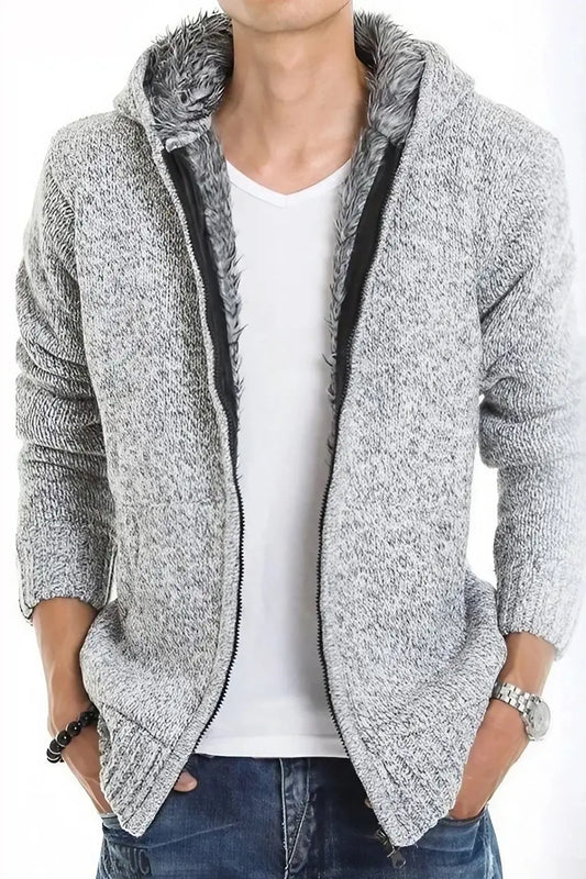 Warm Jacket - Light Gray - Strange Clothes